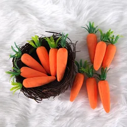 12 piece package of Easter decorations 7cm foam carrots Easter theme party decoration simulation carrot decorations