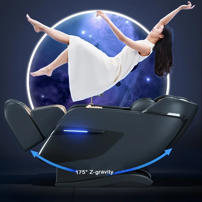 Luxe nieuwste therapie Zero Gravity Relax Full Body slimme muziekfunctie massagestoel