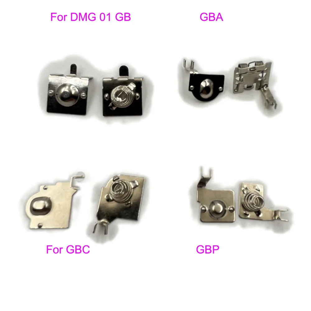 For Gameboy Color Pocket  Advance  PCB Motherboard Battery Terminals Spring Contacts For GB GBA GBA GBC DMG-01