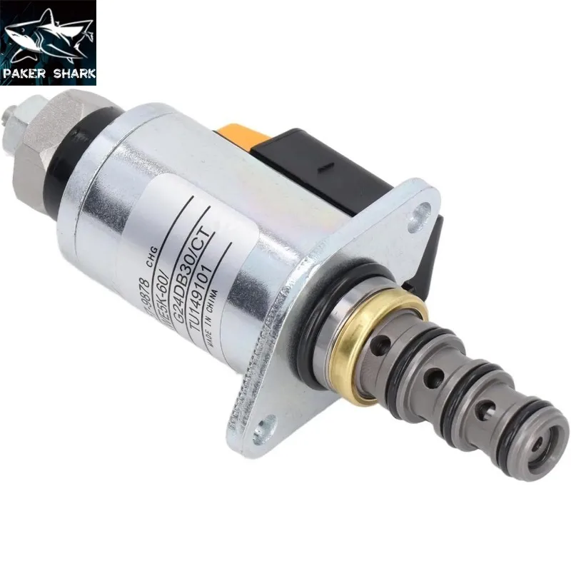 457-9878 KWE5K60 G24DB30 Solenoid Valve For E330D E336D E320C E320D 312F 314F 316F Excavator Loader Solenoid