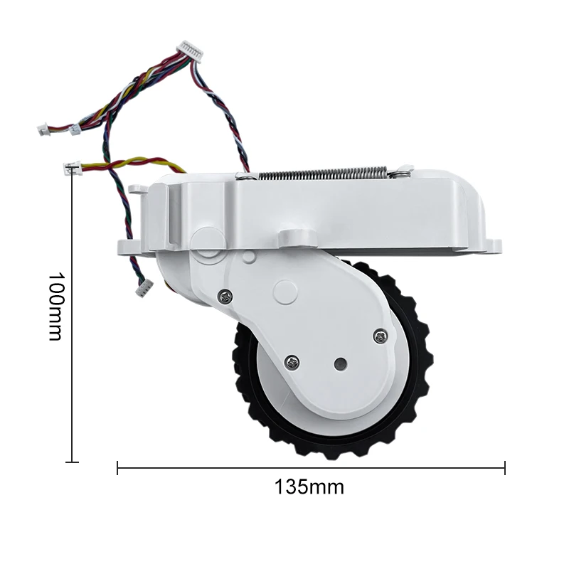 Peças de reposição originais do aspirador, rodas esquerda e direita, eletrodomésticos para Xiaomi Mijia STYTJ02YM, MVXVC01-JG, Viomi V2 Pro