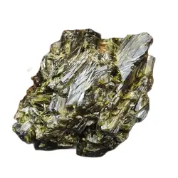 Crystal healing stone natural green tourmaline rough stone crystal raw stone for sale