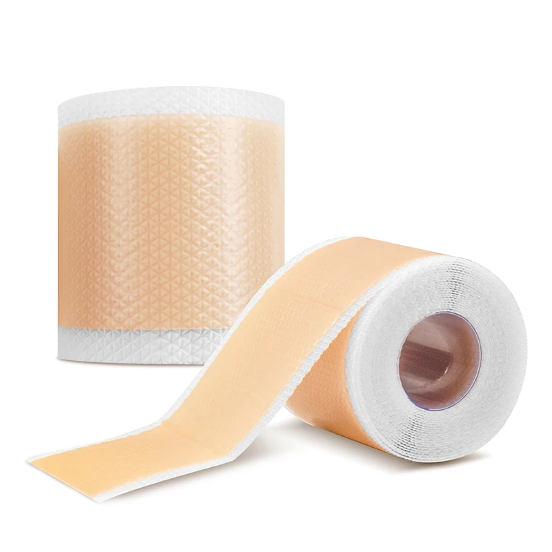 1Roll Self-adhesive Silicone Scar Sheets Removal Tape Acne Scald Surgery Trauma Burn Postoperative Scar Relieve Repair Patch