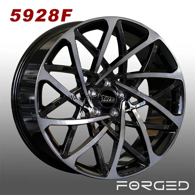 

REP 5928F 21/22Inch Staggered 5-120 with 72.6 BMF + Grey Tint/SBMF Low MOQ Customized Forged China Wheel and Rim for Overfinch