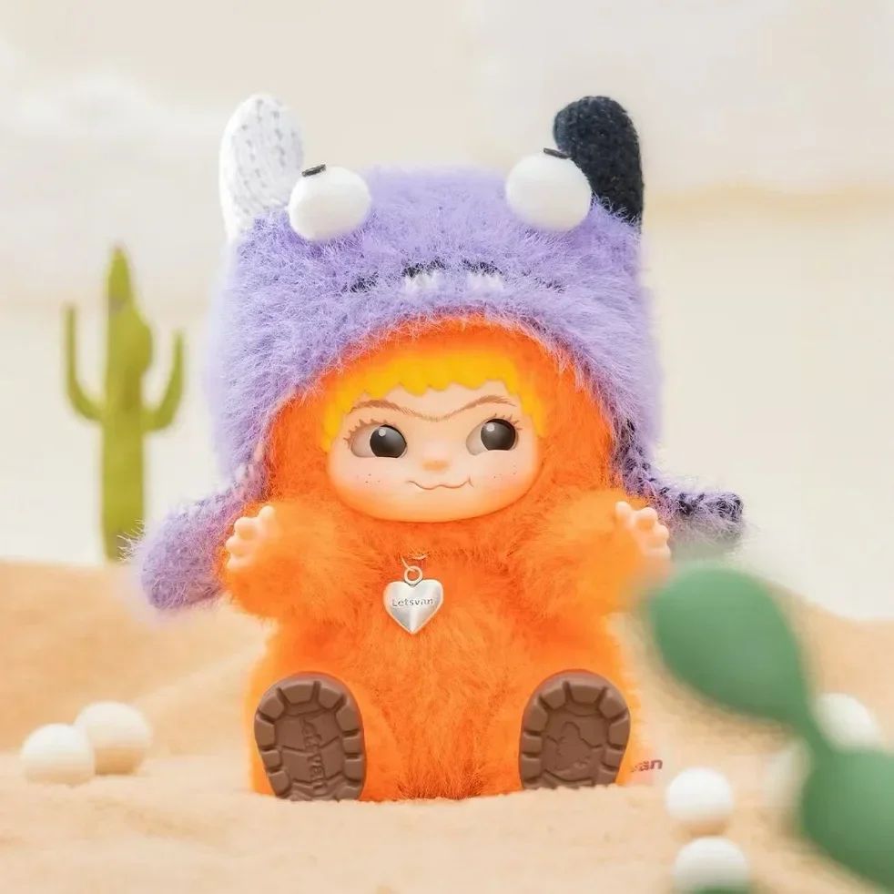 -- HOTSALE WAKUKU Trendy Party Series Blind Box Boneca de pelúcia artesanal - Presente misterioso para amantes da moda de cabelo Rosto de vinil colecionável