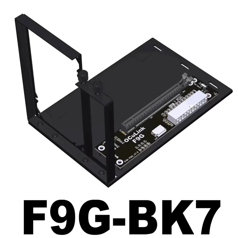 A47F-F9G-BK7 EGPU Oculink GPU Dock Pcie4.0 X4 الكمبيوتر المحمول إلى بطاقة رسومات الفيديو الخارجية M.2 Oculink إلى محول PCIE X16 #5