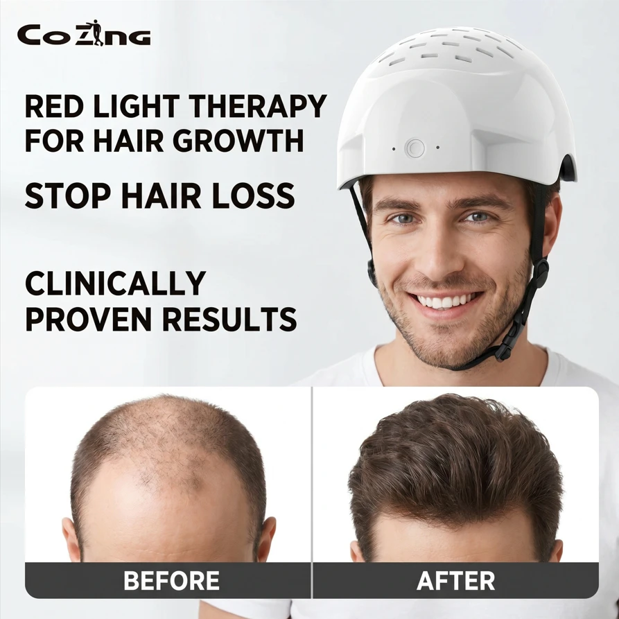 2026 Advanced Low-Level Laser Therapy (LLLT) Cap - 6750mW Total Output, Customizable Protocols, Aluminum Storage Case Included