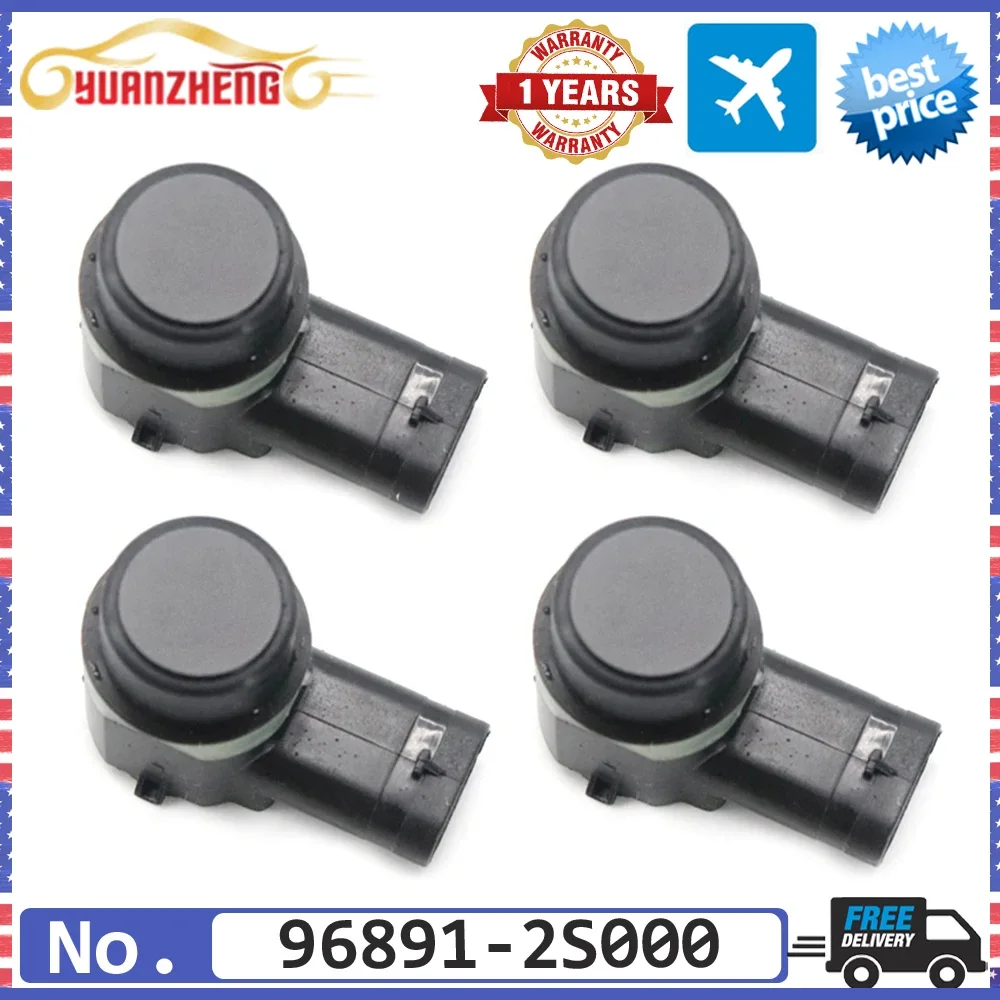 

4pcs NEW PDC Parking Sensor Bumper Reverse Assist 96891-2S000 For Hyundai Santa Fe Maxcruz Tucson ix35 968912S000