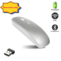 Bluetooth Mouse for APPle MacBook Air Pro Retina 11 12 13 15 16 mac book Laptop Wireless Mouse Rechargeable Mute Gaming Mouse