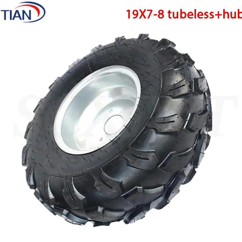 

ATV 19x7.00-8 Tubeless Tire for 150cc 250cc Four-Wheel Motorcycles and Beach Buggies