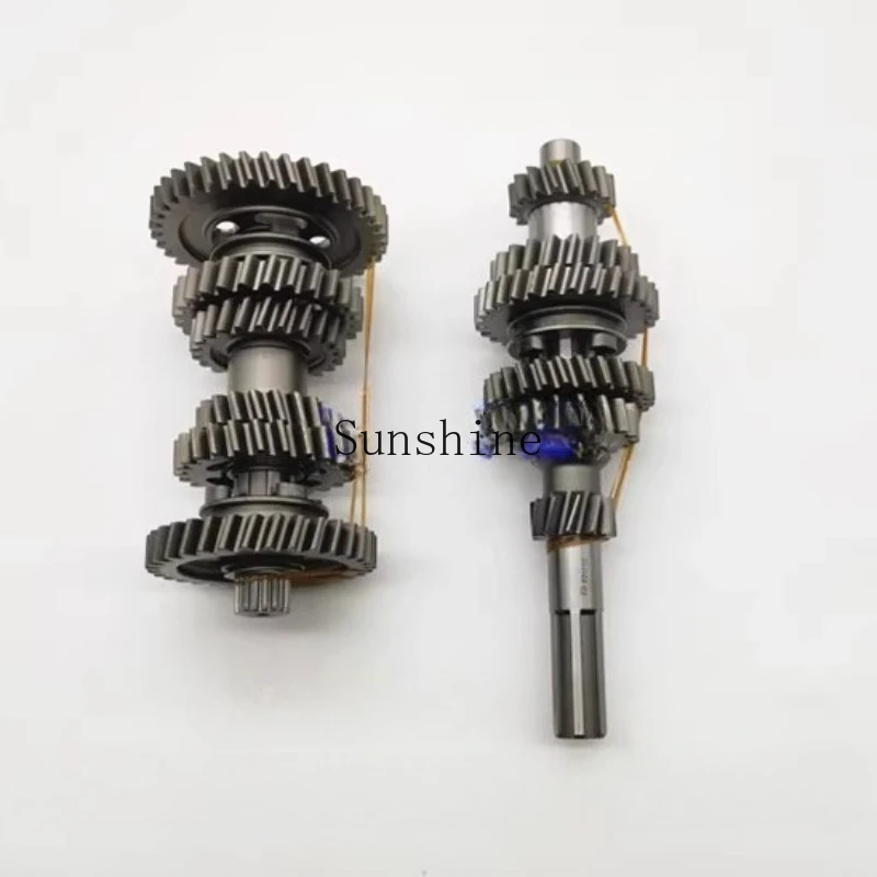 

Zong tricycle accessories ZS250S300 central shaft engine 6-speed transmission main and auxiliary shaft gear assembly