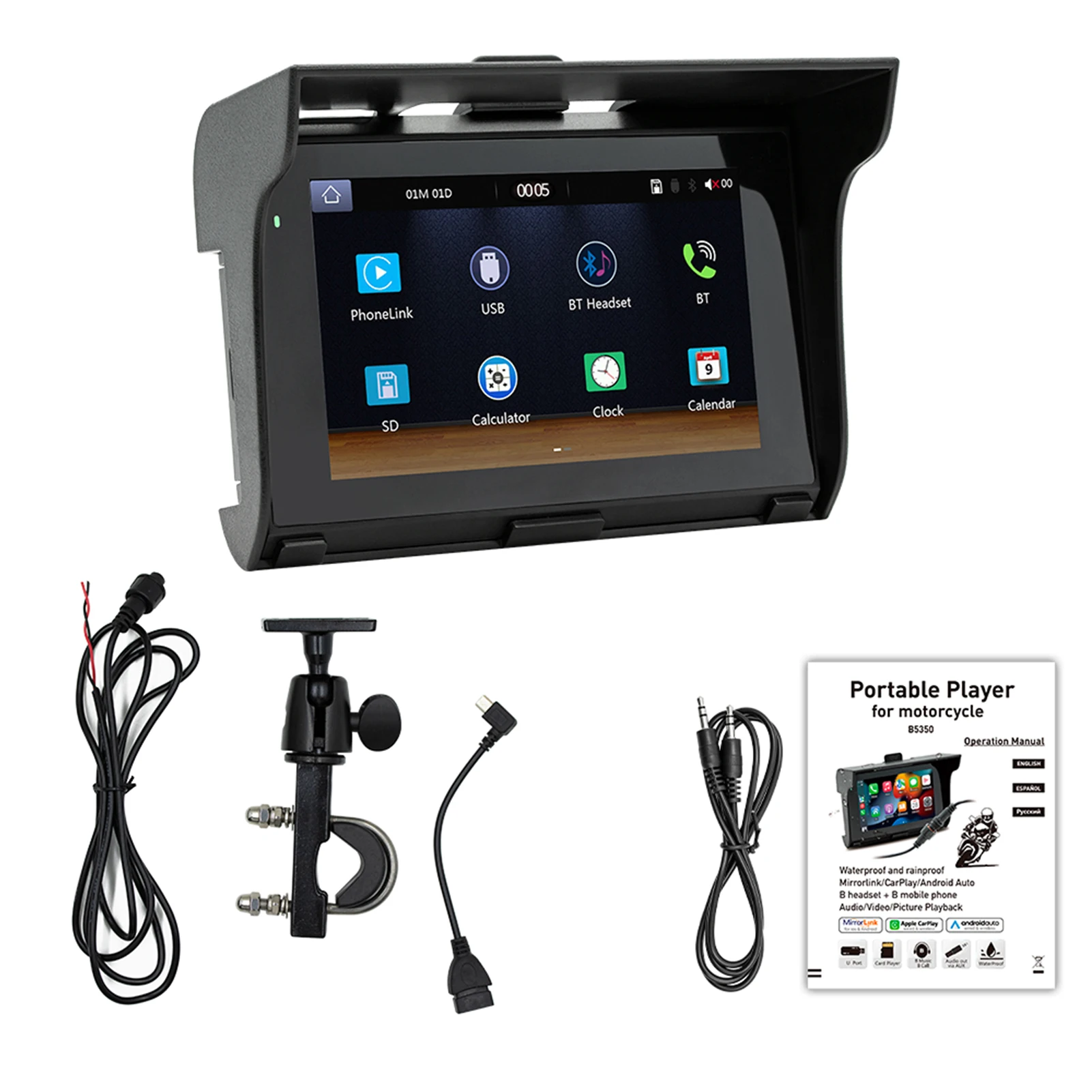 

Motorcycle Stereo With Wireless Car Play Integration Motorcycle Radio Stereo