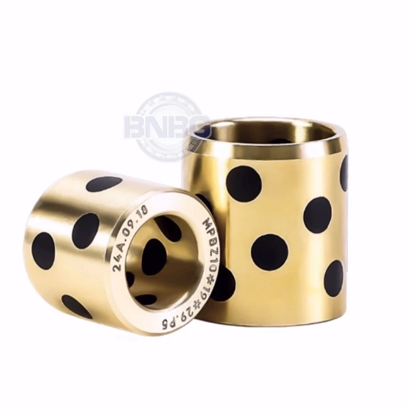 2PCS Bronze Bushing OD6 7 8 *ID 4 5 6 mm Graphite Self-lubricating Copper Sleeve Oil-free Bearing Liner Copper Alloy Motor Pump
