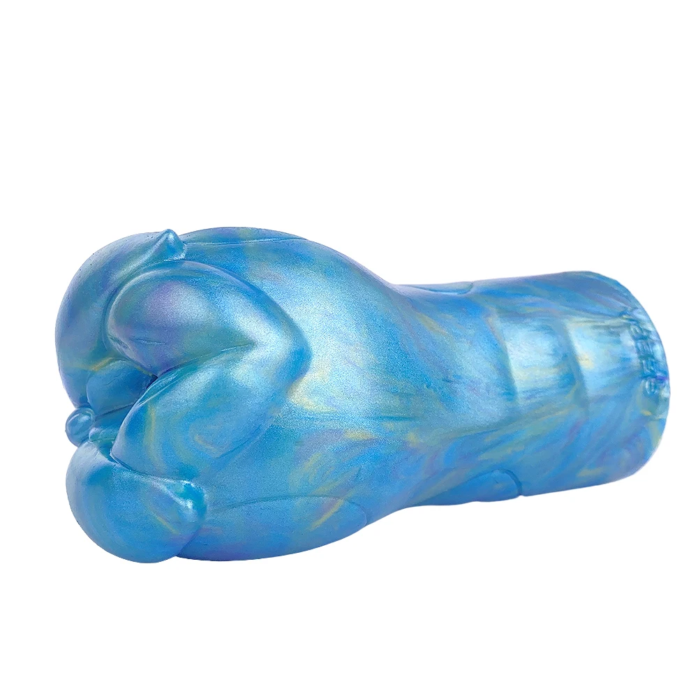 GEEBA Fantasie Tier Männlicher Masturbator Realistische Silikon Flexible Männer Penis Stroker Prostata Massage Tasche Pussy Erwachsene Sex Spielzeug