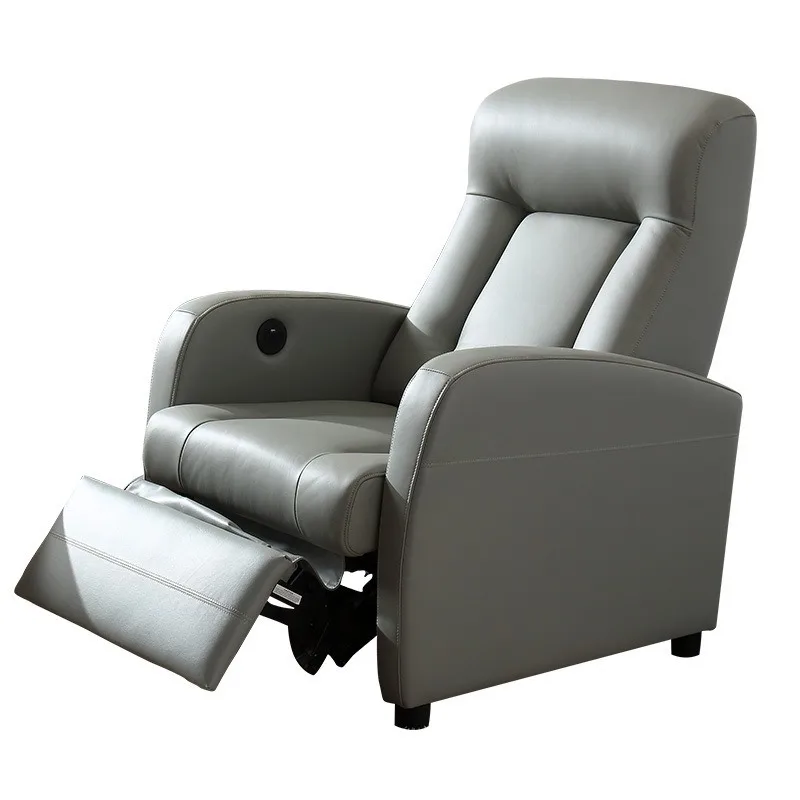 Electric cabin private cinema sofa leather leather art function combination