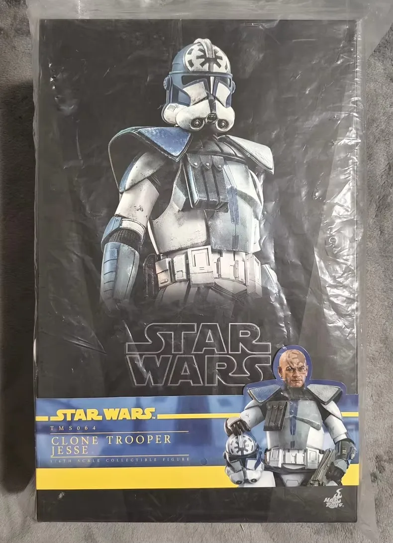 

HotToys HT TMS064 1/6 Коллекционные игрушки Clone Trooper Jesse Star Wars The Clone Wars Soldier 12-дюймовая экшн-фигурка Модель Подарки