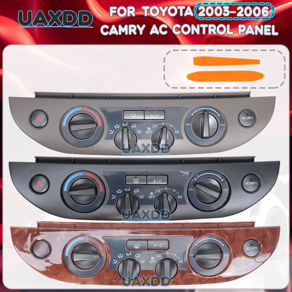 

AC CONTROL PANEL For TOYOTA 2003-2006 CAMRY Car Conditioning Interior Accessories Grille Dashboard Panel Outlet Replace the kit