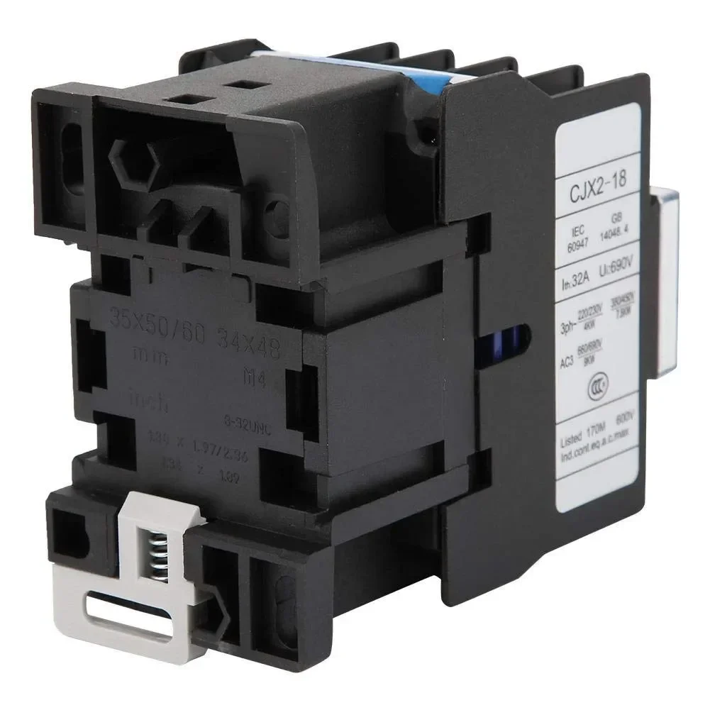 ACコンタクタCJX2-1810, DINレール産業部品,3極交換,24V AC, 32アンペア,50Hz, 660V,アクセサリ,新品