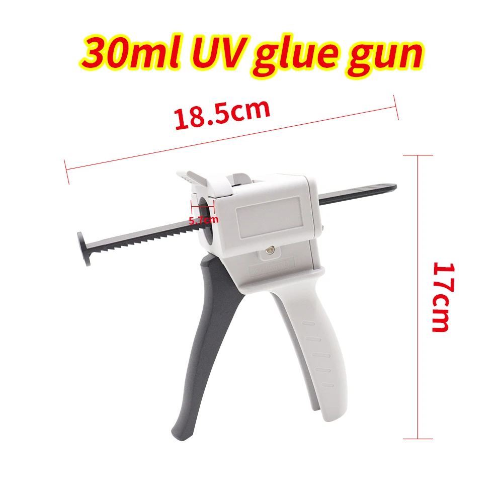 Imagem -04 - Pistola de Distribuição de Cola Única Pistola Líquida Manual Dispensador de Líquido Espremer Pistola de Cola Manual Pistola de Calafetagem 30ml55ml