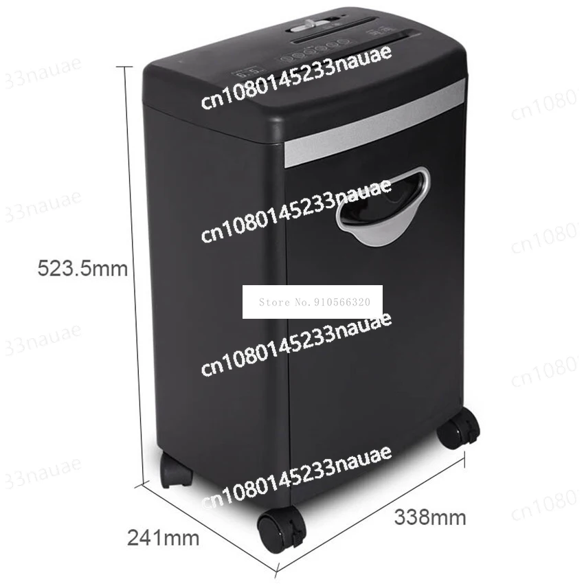 Electric Card Shredder T618D High Confidentiality A4 Office Automation Electric Shredder Effect 3x12mm