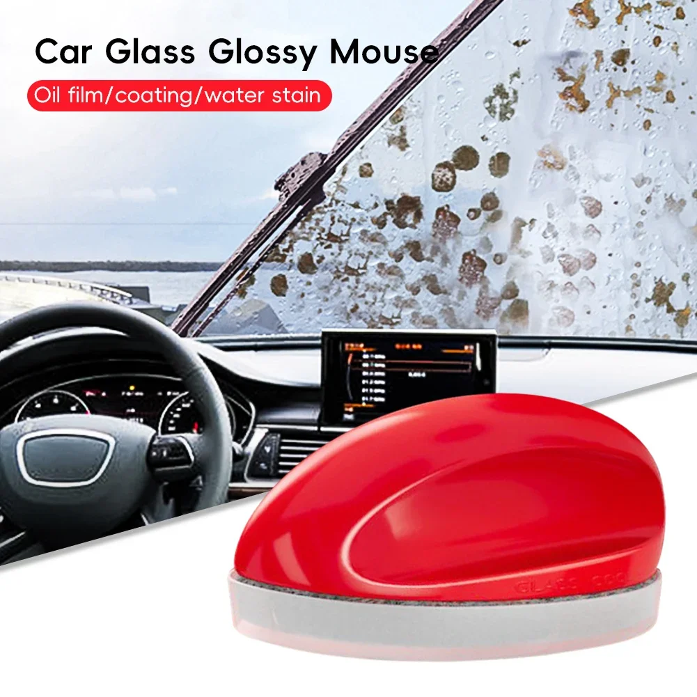 

1PC Automotive Glass Bright Mouse Windshield Cleaning Oil Film Removal Strong Decontamination Glass Cool Coating Crystal Plating