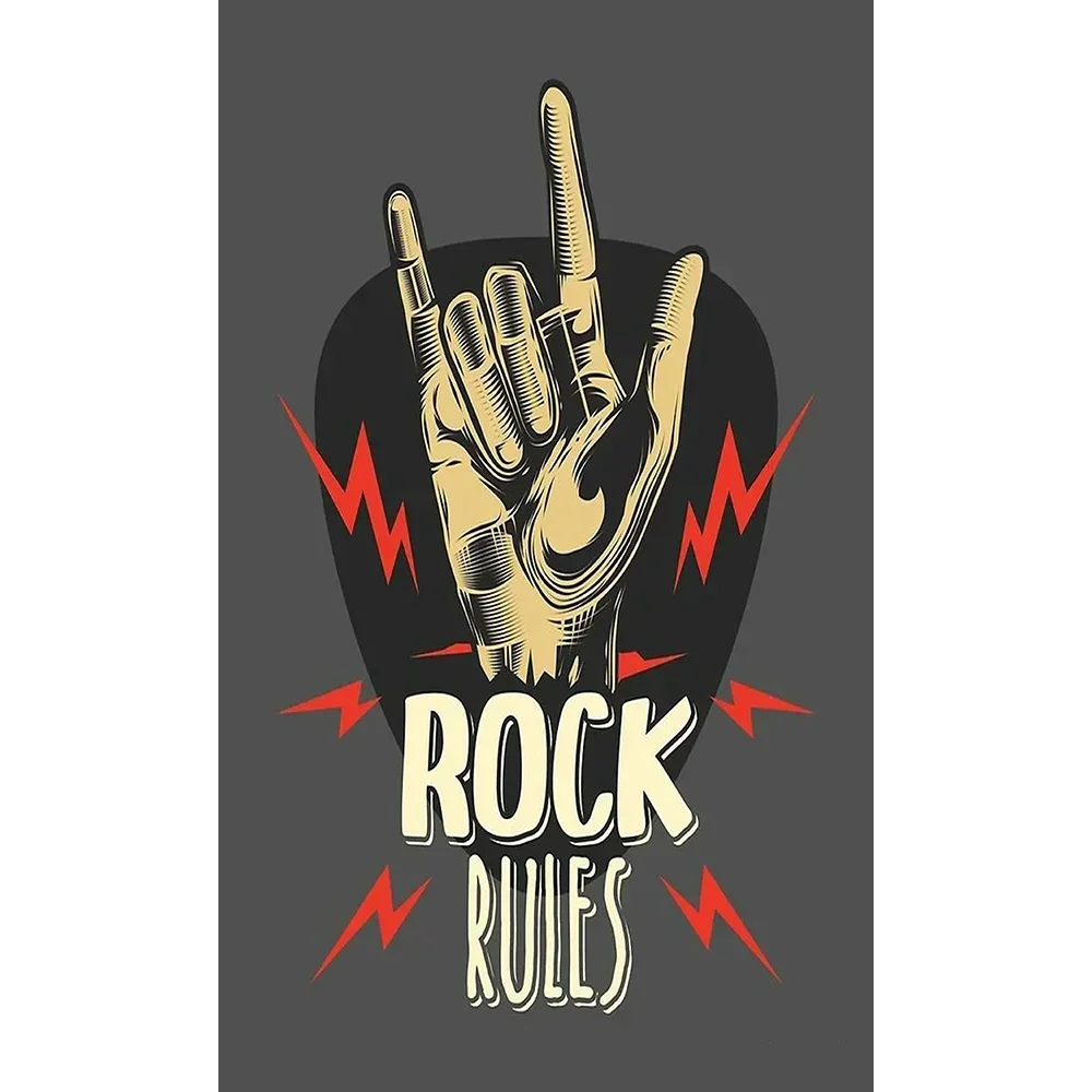 Banner Of Metal Roc… - image