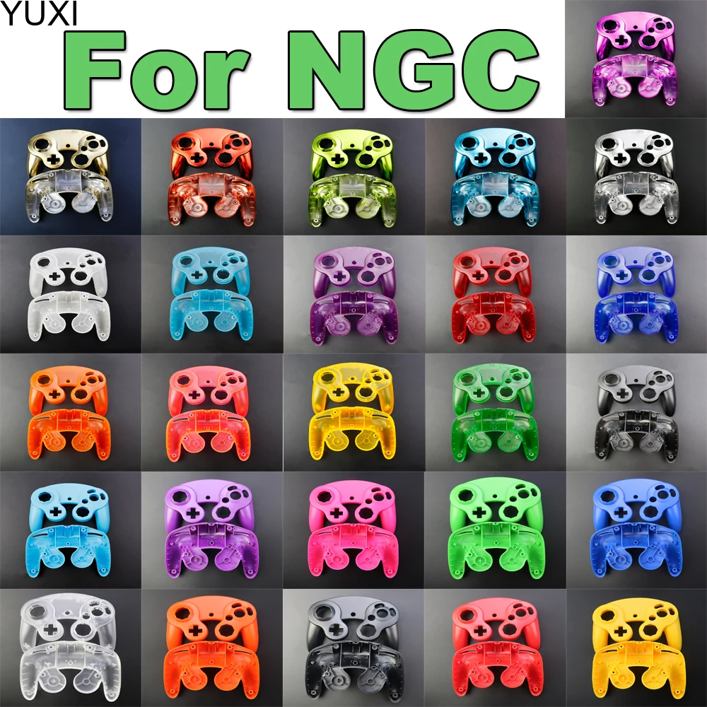 

YUXI 1PCS Replacement Handle Housing Cover Shell For NGC Gamecube Controller Games Handle Protective Case