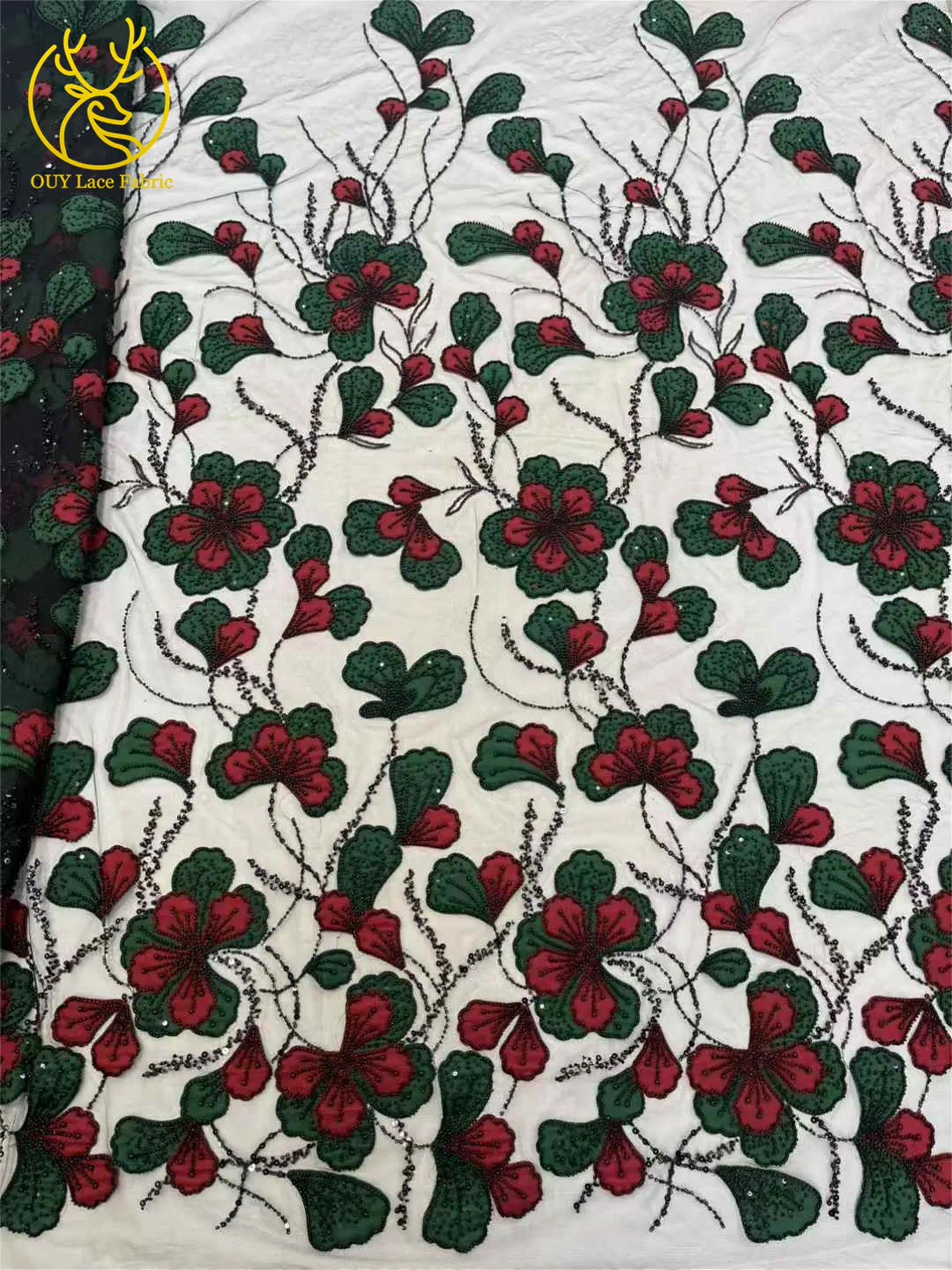 أحدث قماش دانتيل خرز أفريقي لعام 2025 ملصق مطرز بشبكة فرنسية قماش دانتيل ترتر نيجيريا دانتيل شيفون مناسب للحفلات