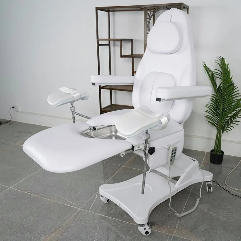 2025 Electric 3 Motors Beauty Equipment Newest Cosmetic Facial Bed Treatment Table for Therapy Eyelash Massage Bed