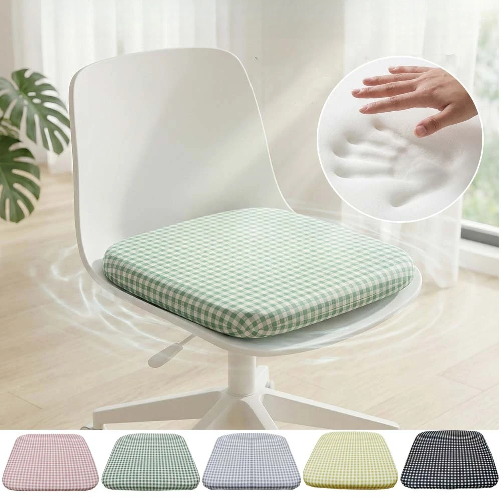 

1PC Summer Seat Cushion Ergonomic Memory Foam Office Chair Pads Artifact Butt Mats for Home Kitchen Tatami Floor Chair Car Seat
