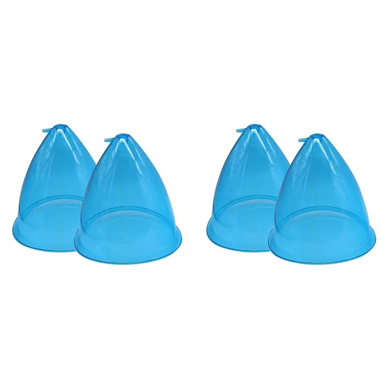 MACH-4Pcs 25CM XXXL King Size Breast Enlargement Cup Pair For Vacuum Suction Device European American Colombian Female