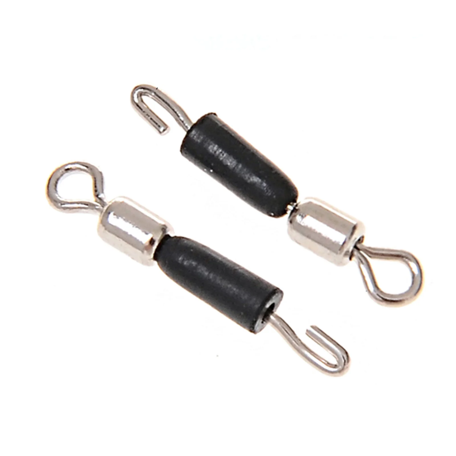 DNDYUJU 100PCS Fishing Bearing Swivels Ball Bearing Swivel Solid Rings Fishing Connector Ocean Boat Quick Fast Link Connector