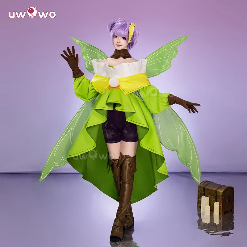 UWOWO Collab Series: Game Muryan Alter Ego Kazuradrop Fairy Cosplay Costume XS-XL Halloween Costume