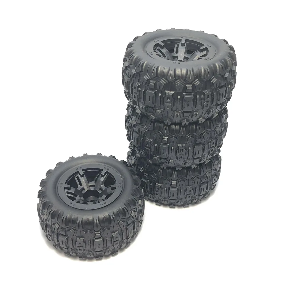 Original Tires Tyres MJX H16H H16E H16P RC Car Spare Parts Hyper Go Truck Replacement Accessories Off Road Wheel