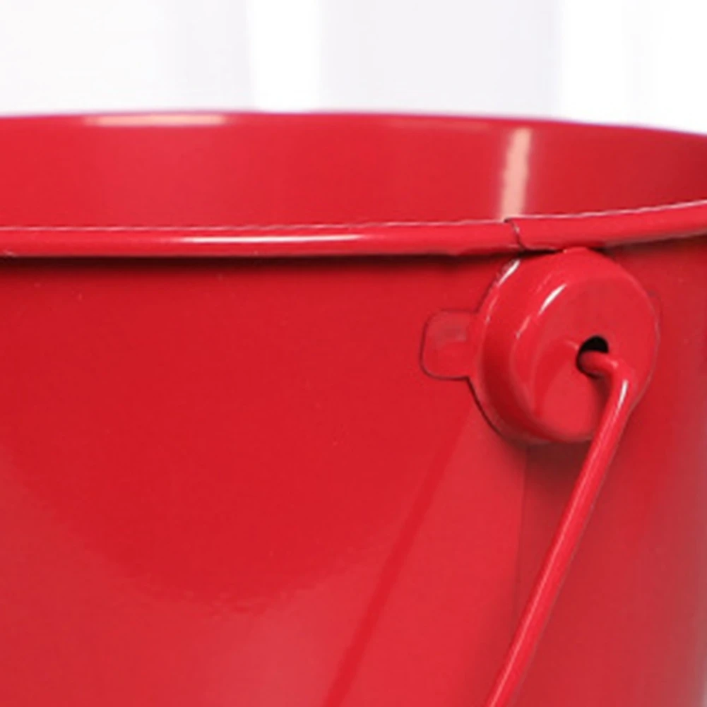 

PERFECT MODERN Small Metal Bucket With Handle, Beach Mini Bucket For Partys Decoration, Classroom, Desktop Storage Bucket,8