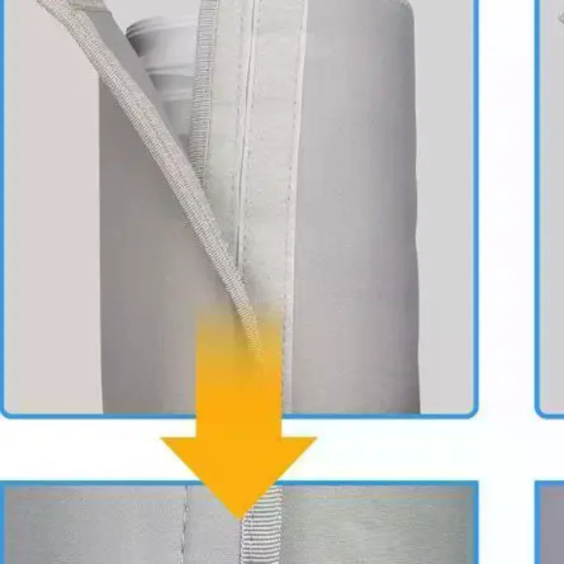 

[]1pc new NEW Universal AC Hose Cover Exhaust Pipe Protector Waterproof Dustproof Heat Insulation Portable