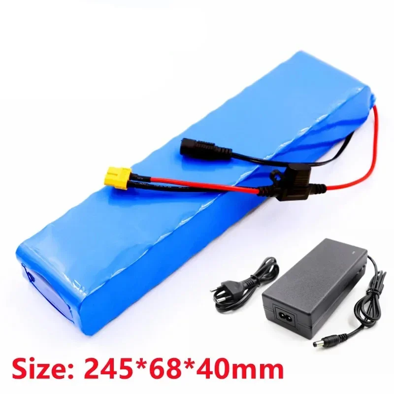 E-bike battery 48v 20Ah 18650 lithium ion battery pack 13S2P bike conversion kit bafang 1000w and 54.6V 2A Charger + XT60/T Plug