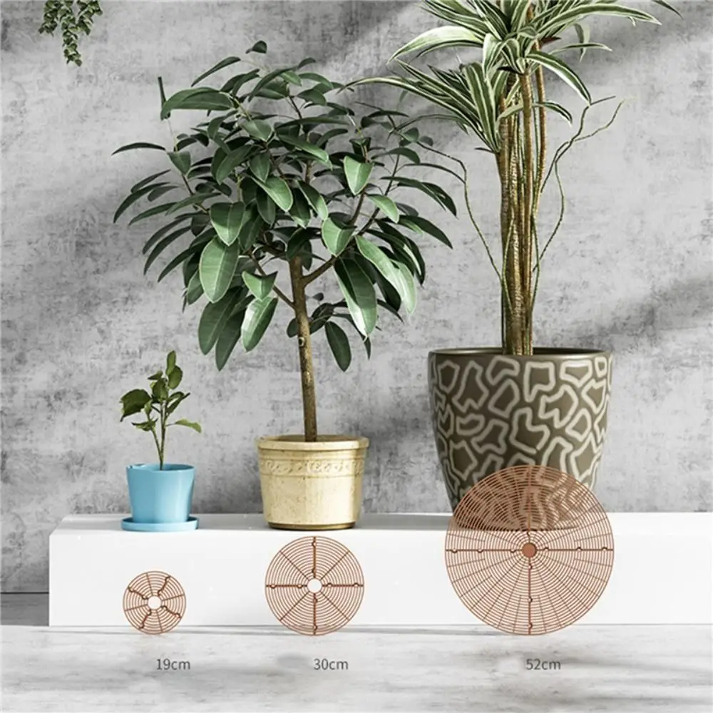 كوتابل وعاء النبات الحرس جولة/مربع الصدأ واقية غطاء وعاء الزهور متعددة الاستخدام 19 سنتيمتر/30 سنتيمتر/52 سنتيمتر شبكة حماية النبات ديكور المنزل