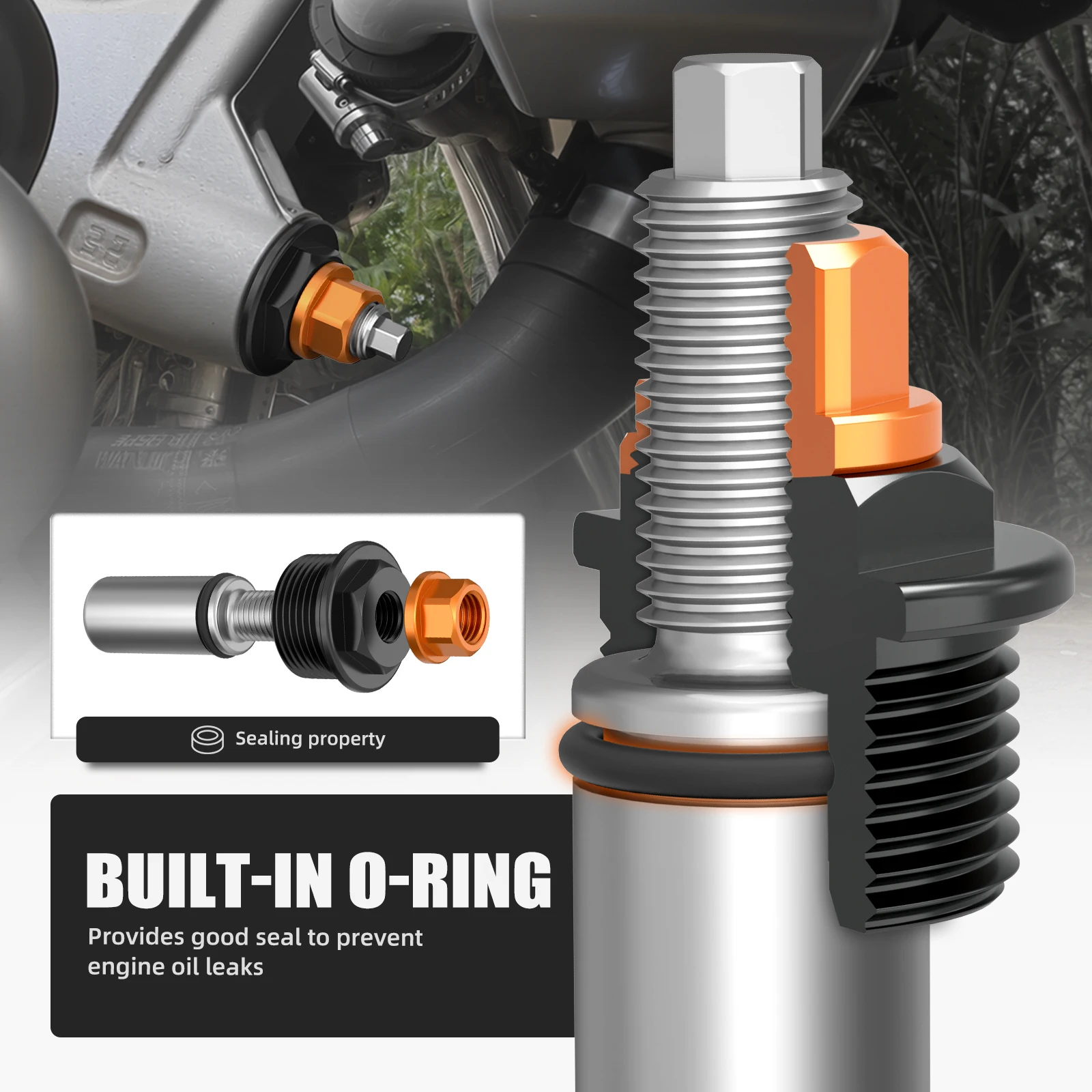 2014-2026 Für KTM EXC 250F EXC-F 350 SXF 250 XC-F 350 Für Husqvarna FE 250 FE 350 Manueller Steuerketten-Spanner Für GasGas ECF 350 – Detail 4