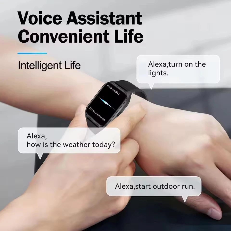 2026 New Smart Watch 2.01" HD Display Bluetooth Call Blood Oxygen Heart Rate Monitor Fitness Gift for Men Women image 5