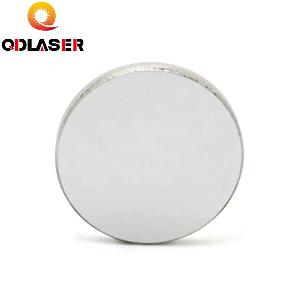 QDLASER Co2 Laser Reflect Mirror Dia. 15 19.05 20 25 30 38.1mm Mo Laser Mirror For Co2 Laser Engraving And Cutting Machine