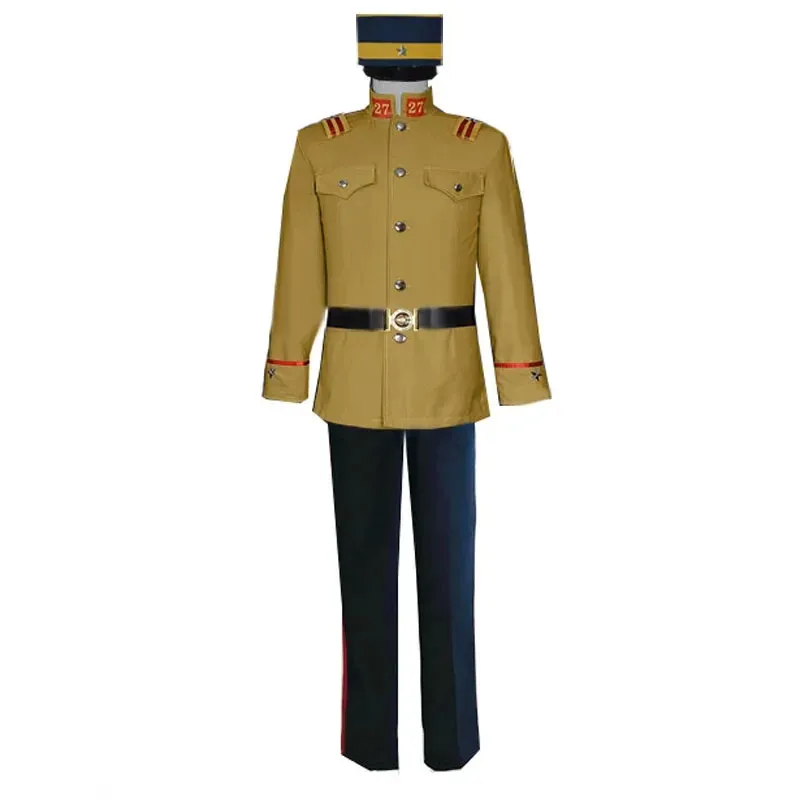 

Golden Kamuy Nan Kitahama Uniform Anime Game Cosplay Costume Halloween Christmas with hat