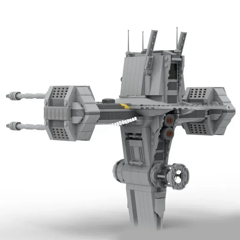 Novo 882 pçs famoso estrela batalha filme moc fragata nave espacial modelo diy ideias criativas brinquedos da criança presentes de aniversário quebra-cabeça personalizado