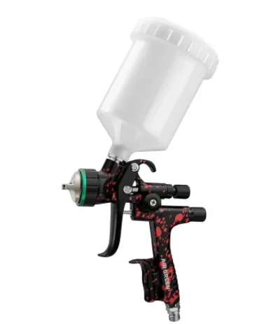 Air green Airbrush Tools Spray Gun HVLP 1.3mm Nozzle Size Suitable For Water-soluble Paint