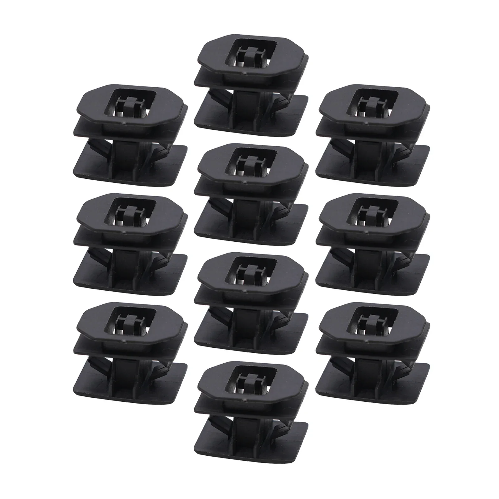 For Ford 10pcs Moulding Clips 6G1Z-5410182-A Fasteners For Ford 500 2005+ Nylon Panel Replacement Rocker Interior Accessory
