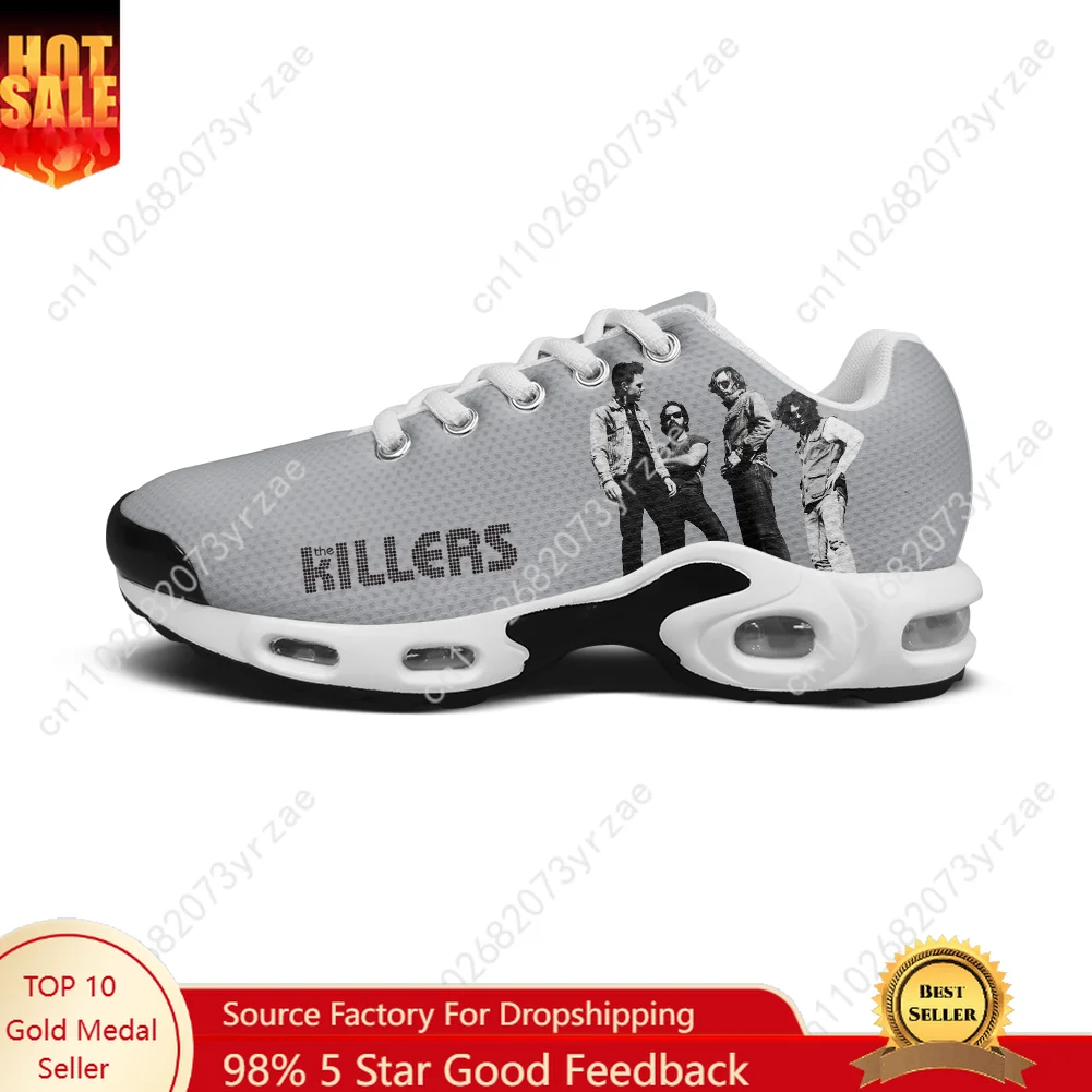 

The Killers Lightweight Sports Shoes Air Cushion Sneakers Mens Womens Teenager High Quality Personalized Pattern Custom Shoes