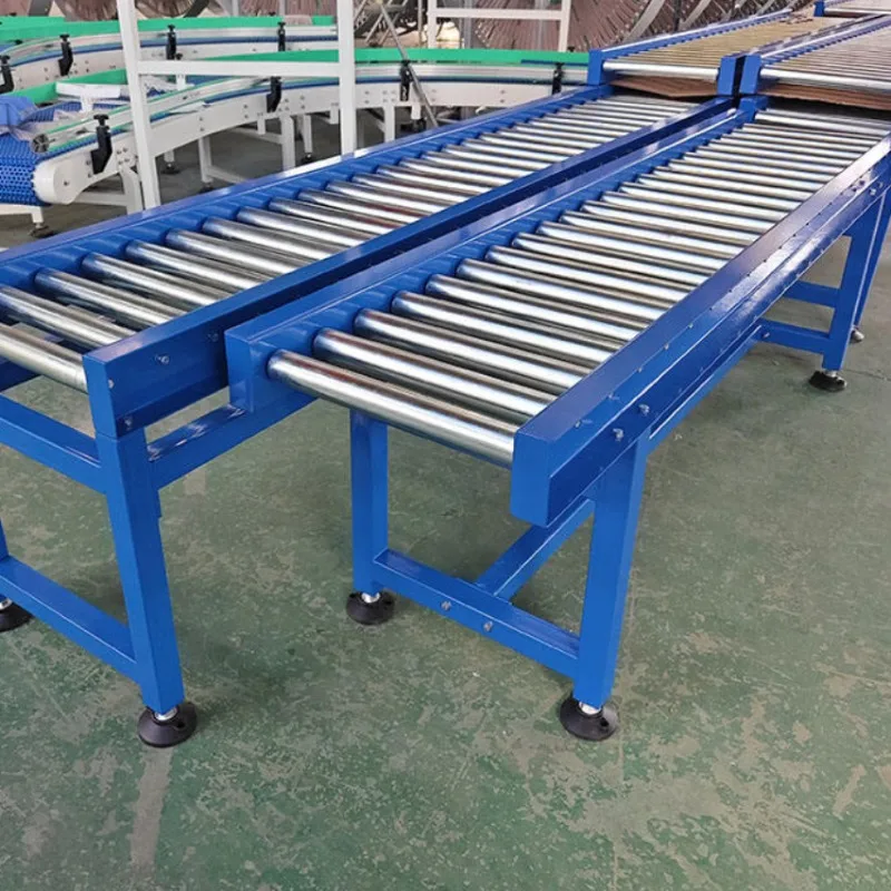 Heavy-duty manual/gravity steel roller conveyors, non-powered roller conveyors
