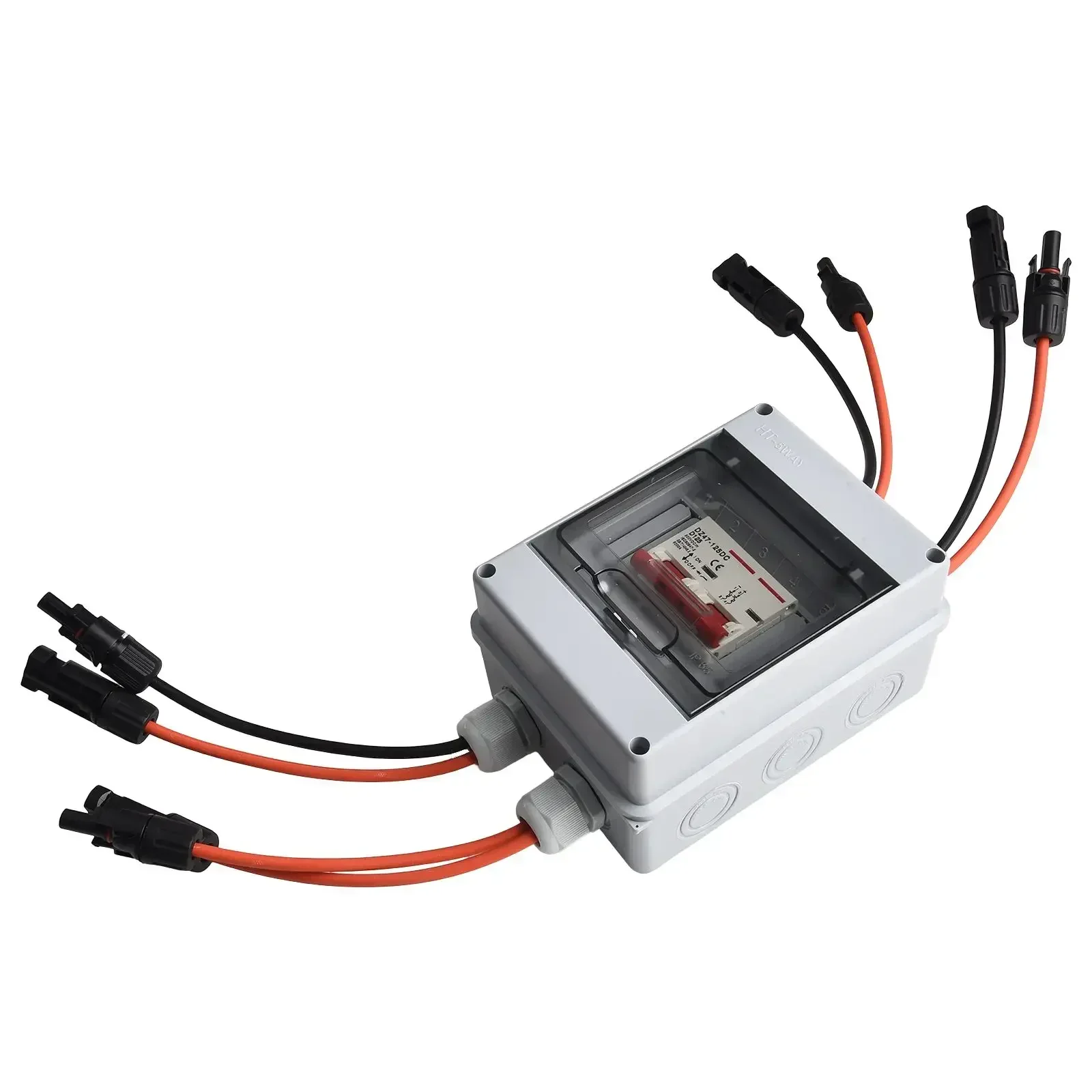 Efficient Energy Management Waterproof 125A Miniature Circuit Breaker at DC500V for Outdoor Use in Renewable Systems