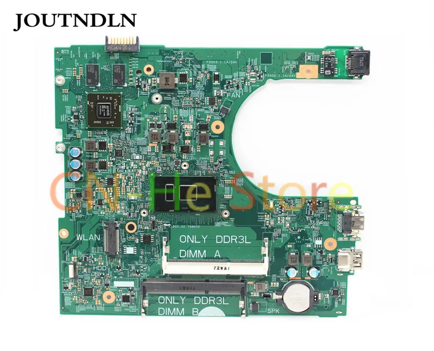 JOUTNDLN FOR DELL INSPIRON 15 3468 3568 Laptop motherboard 14236-1 0DYXNC CN-0DYXNC DYXNC W/ I7-7500U and R5 GPU