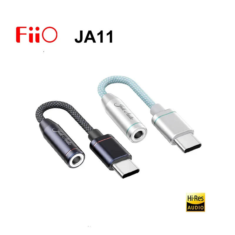 JadeAudio JA11 USB DAC Type C to 3.5mm Earphone/Headphone Adapter AMP Cable USB C to 3.5MM Audio Aux Cable For Android